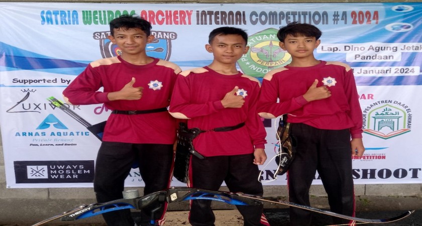 Lomba Panahan diikuti oleh siswa-siswi SMPIT Al Uswah Bangil di Pandaan Sukses Menarik Antusias Peserta dan Orangtua