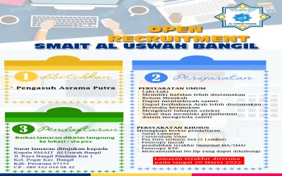 Lowongan Pengasuh Asrama Putra